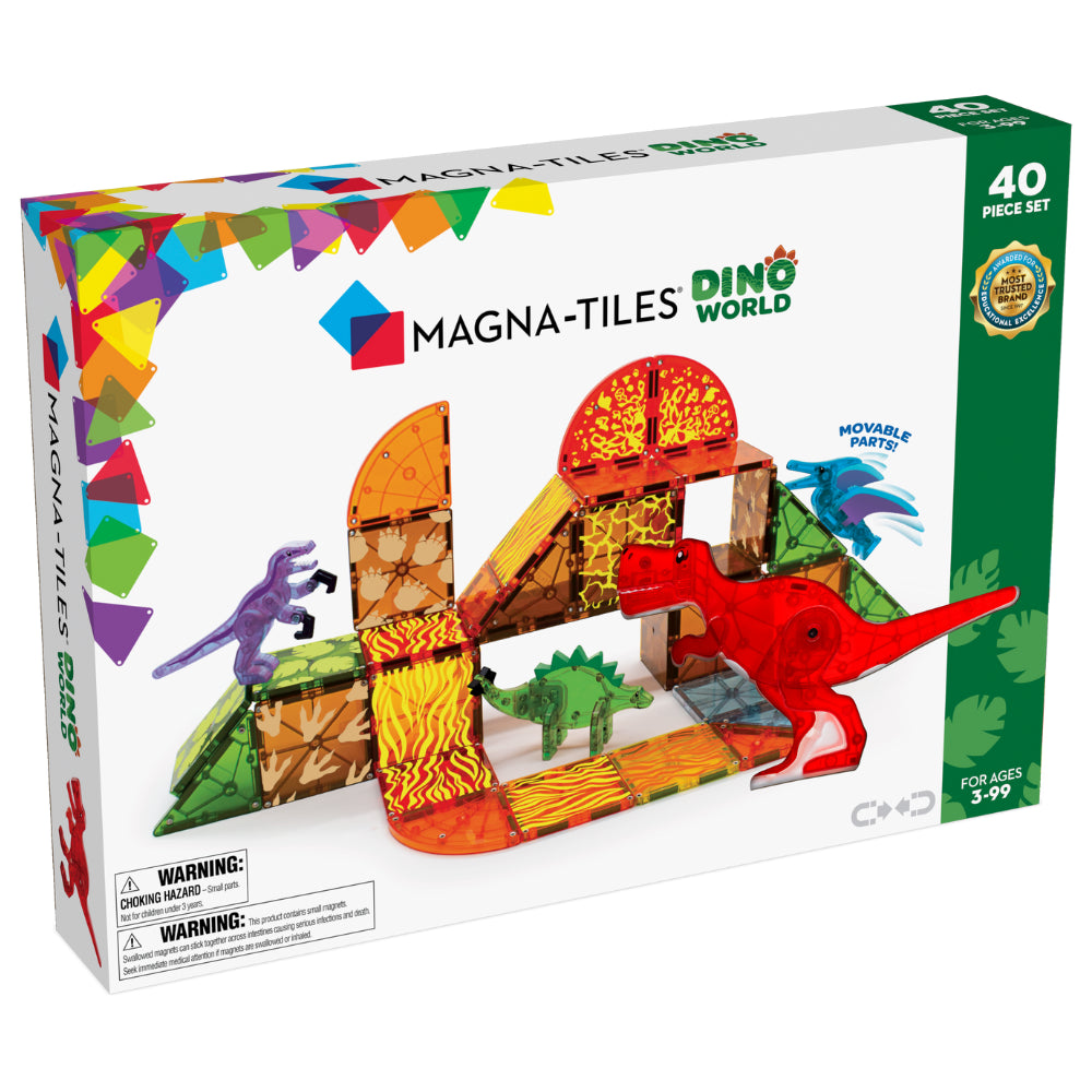 Dino World 40-Piece Set MAGNA-TILES®