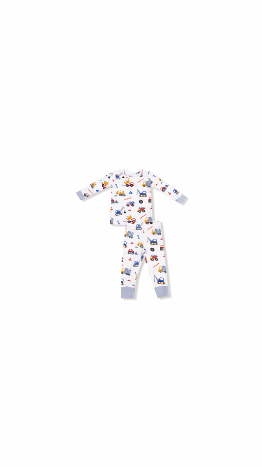 Crayon Construction - Long Sleeve Loungewear Set
