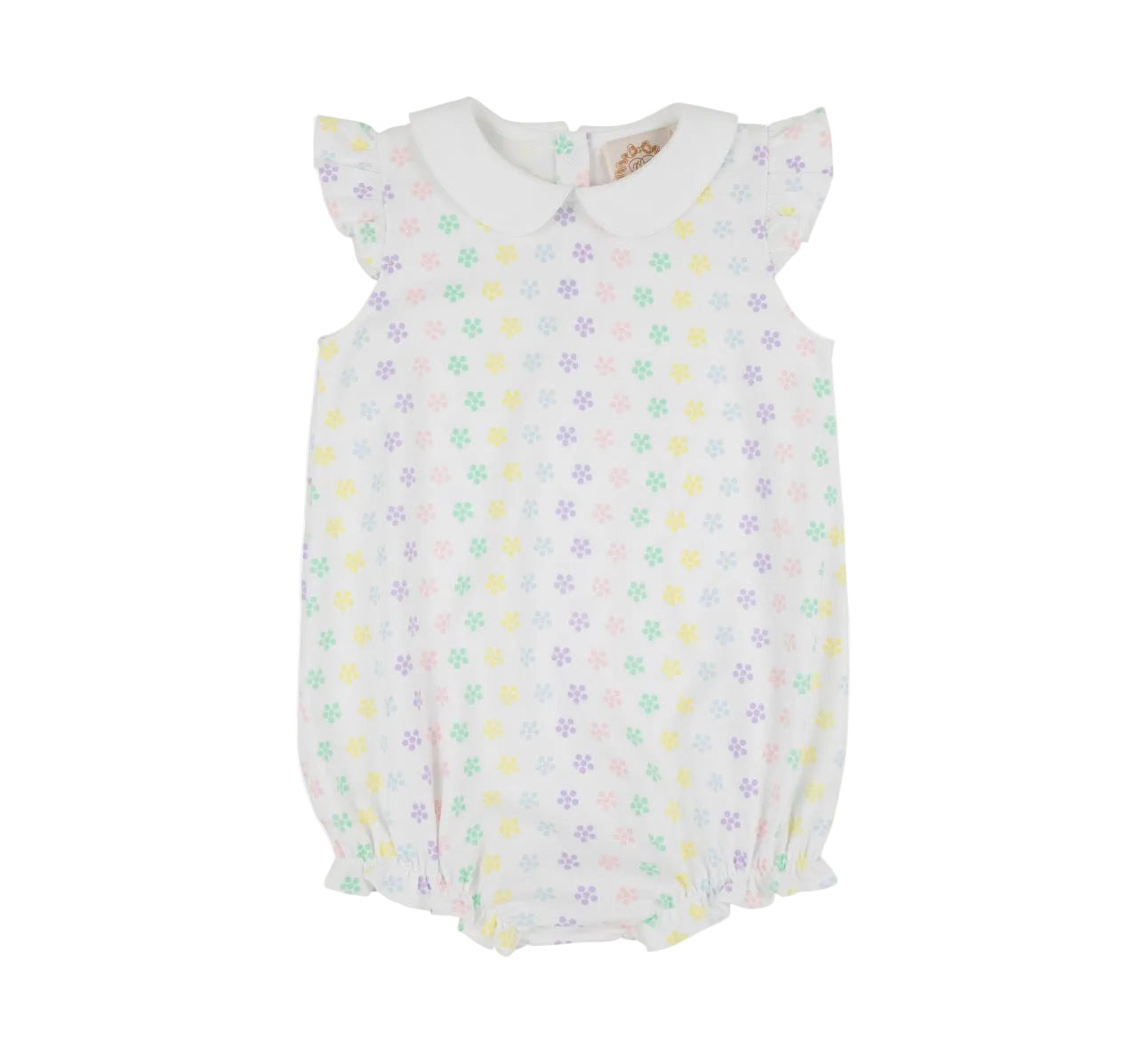 Angel Sleeve Biltmore Bubble Birmingham Buttons/Worth Ave White