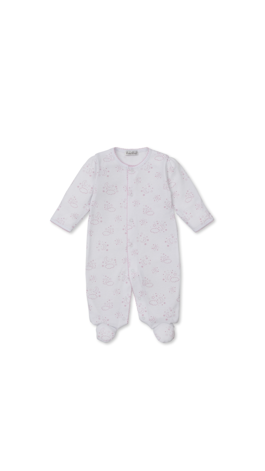 Cheerful Good Night Pink Footie