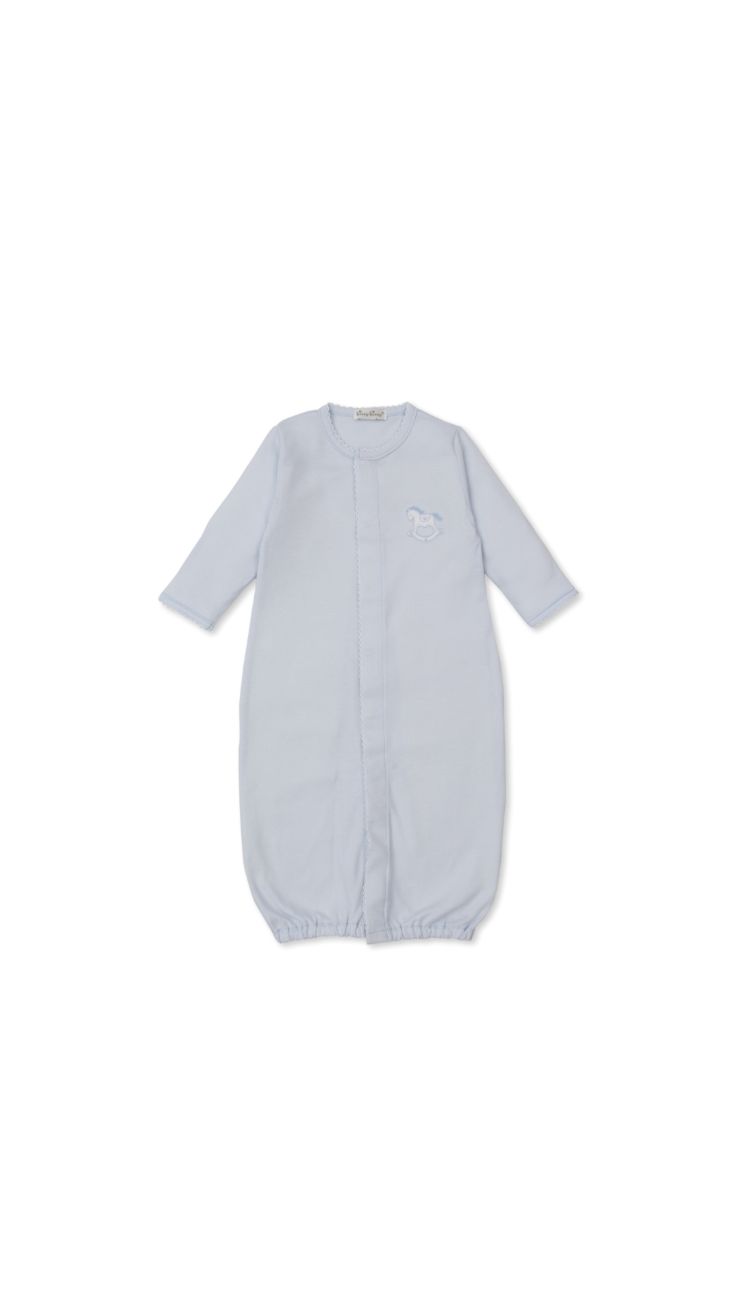 Light Blue Riding Rockers Conv. Gown