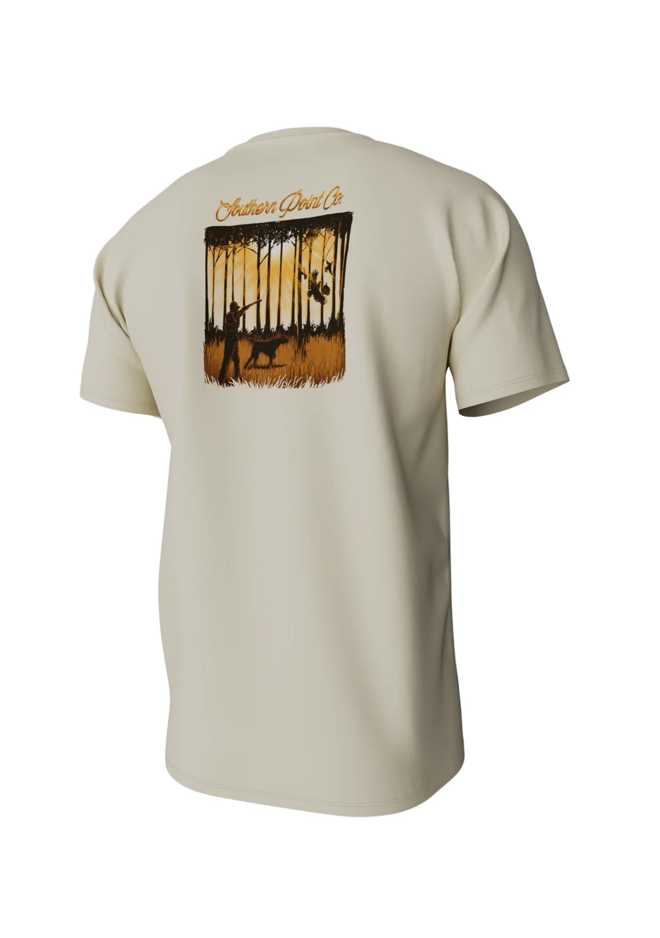 Youth In The Pines Sleeve Pocket Tee - Cloud Cream