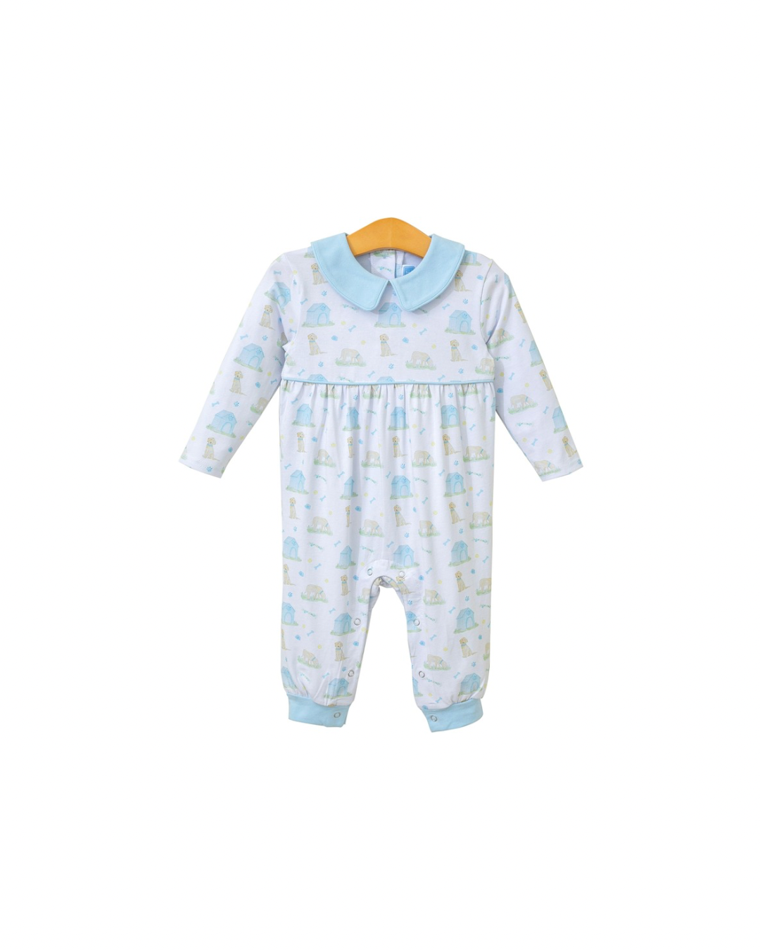 Puppy Pals Romper - Blue