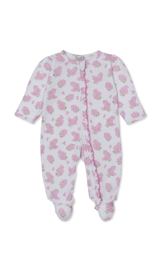 Lilac Love Pink - Footie with Zipper PRT