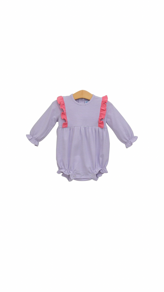 Olivia Bubble Lavender Stripe/Pink