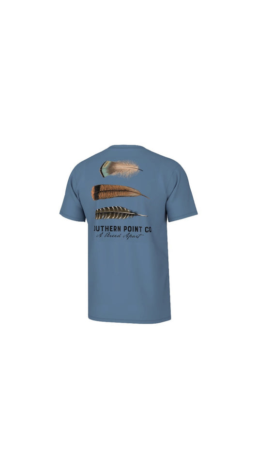 Youth Turkey Feather Trio Short Sleeve