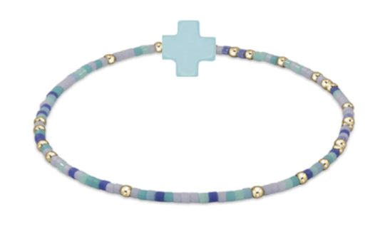 Egirl Hope Unwritten Signature Cross Bracelet - Water You Doing?