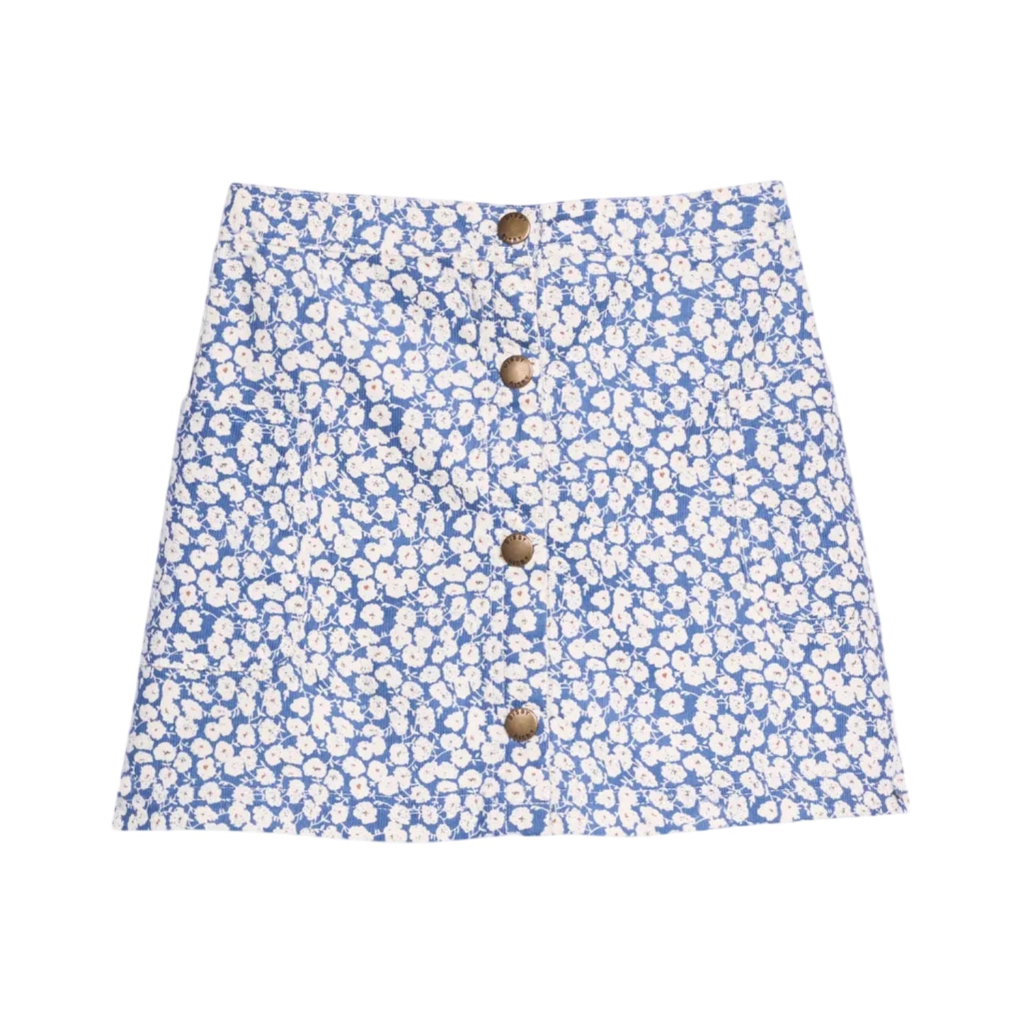 Emily Skirt- French Blue Corduroy