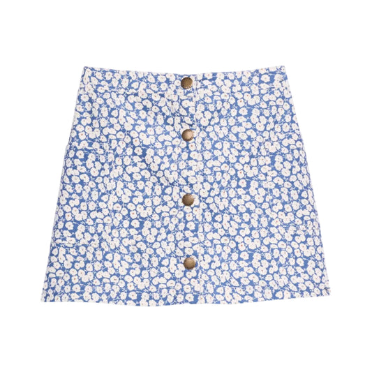Emily Skirt- French Blue Corduroy