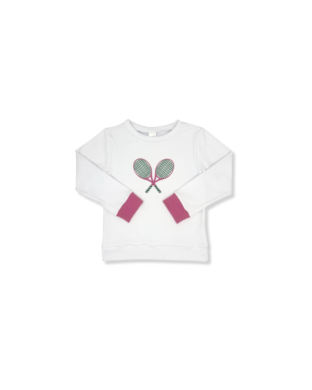 Alex Sweatshirt Daisy White Tennis Racquets