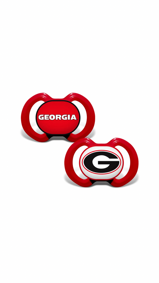 Georgia Bulldogs Pacifier 2-Pack