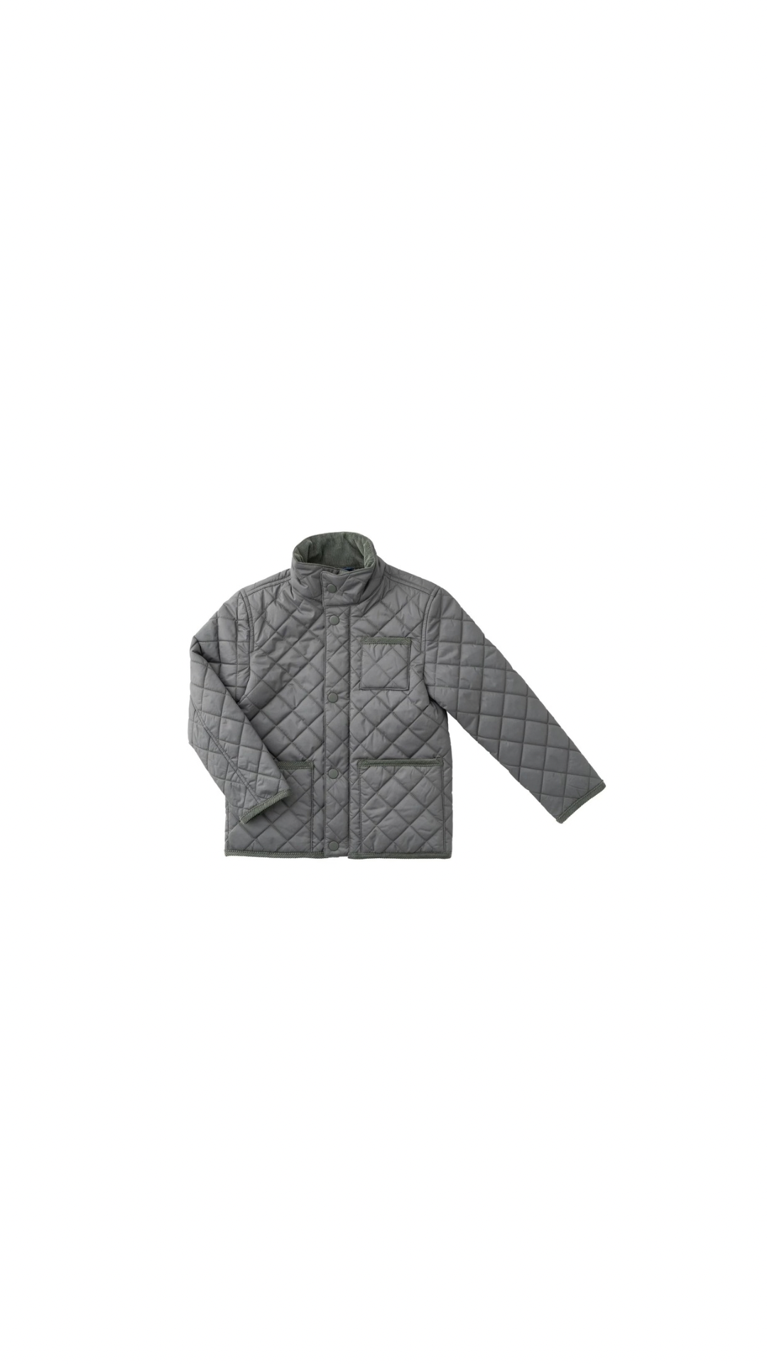 Kids Quilted Barn Jacket Fly Fishing
