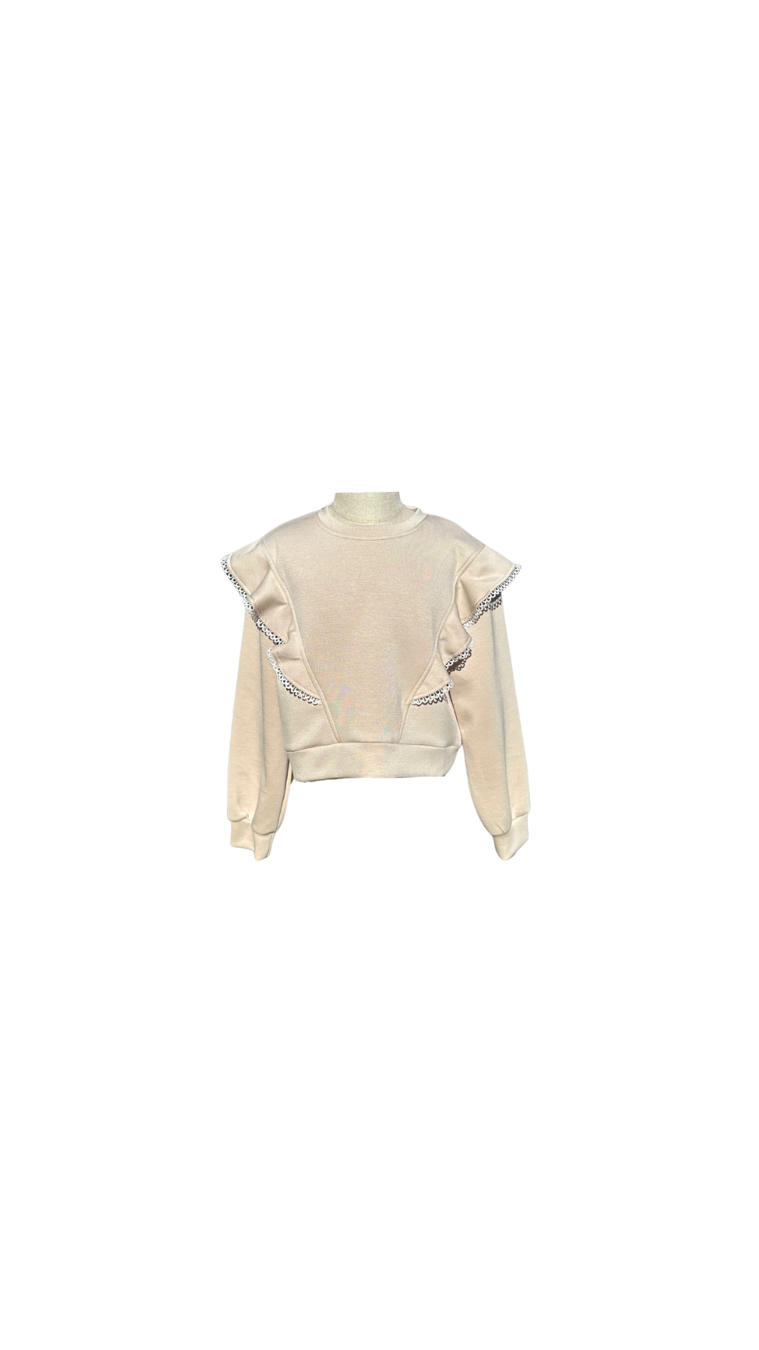 Livvy Sweatshirt Beige