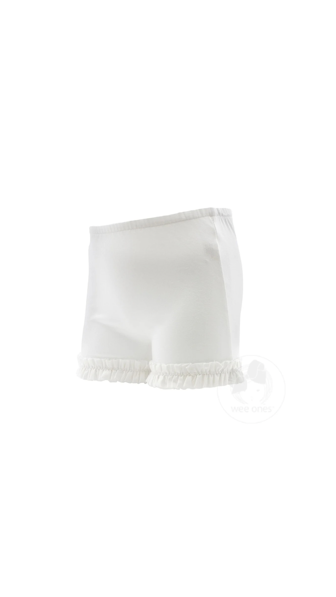 White Ruffle Wundershorts™