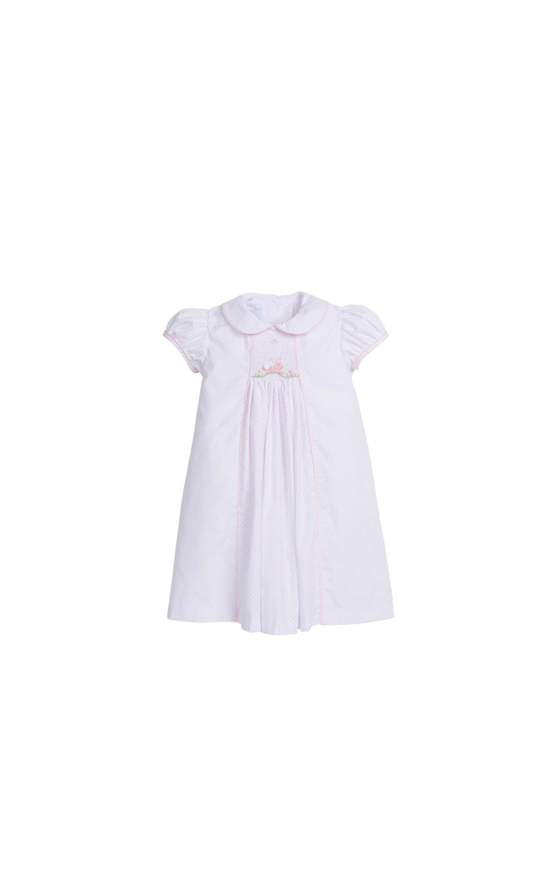 Chest Smocked Dress - Bunny