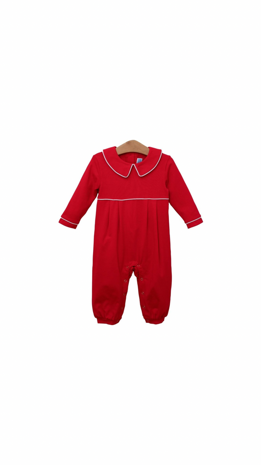 Joseph Romper Red