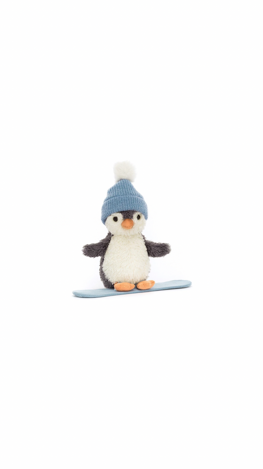 Peanut Penguin Snowboarding