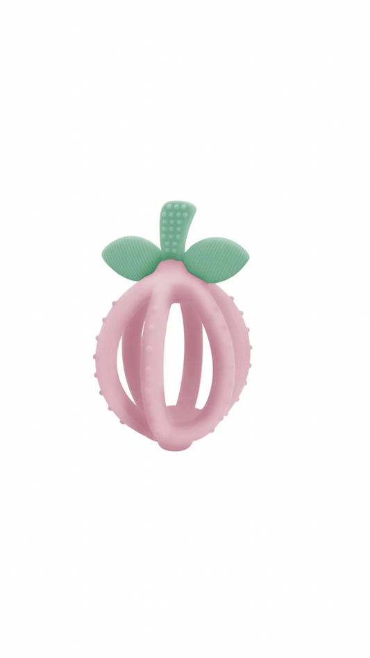 Bitzy Biter™ Teething Ball Baby Teether Pink Lemonade