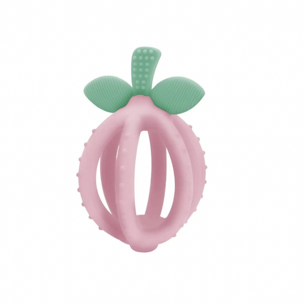 Bitzy Biter™ Teething Ball Baby Teether Pink Lemonade