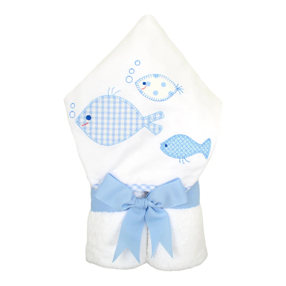 Blue Fish School Everykid Towel