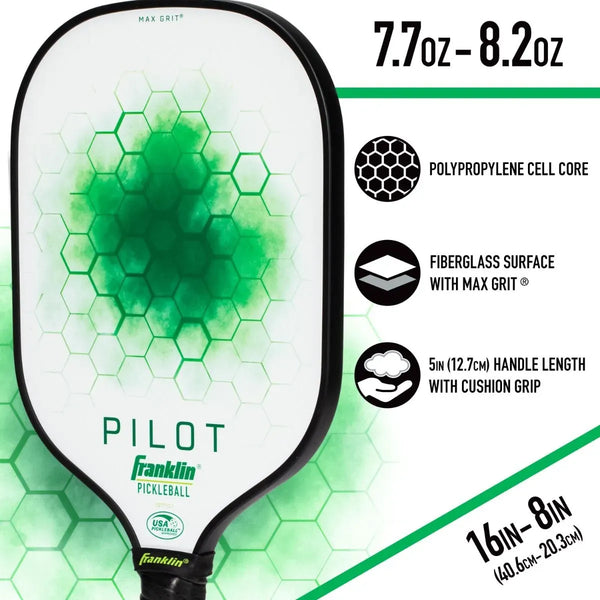 Pilot Series Fiberglass Paddle With Maxgrit
