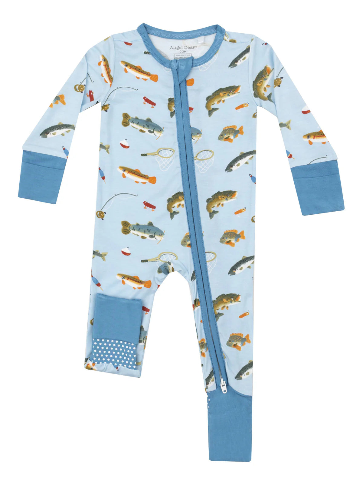 Fishing 2 Way Zipper Romper