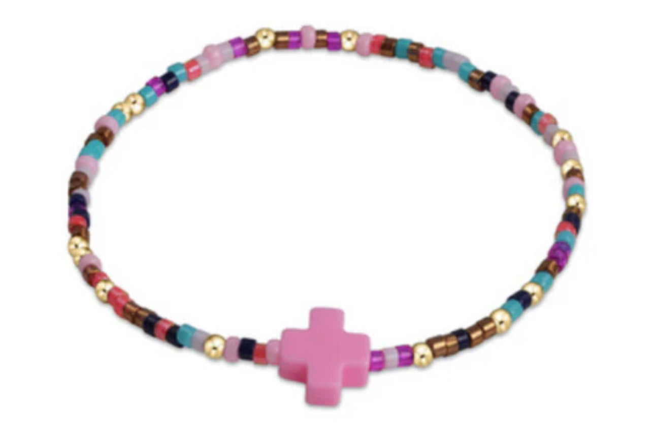 Egirl Hope Unwritten Signature Cross Bracelet - Life of the Party