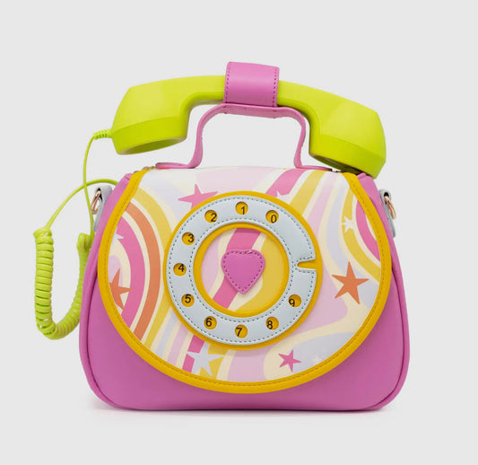 Ring Ring Phone Convertible Handbag-Retro Vibes