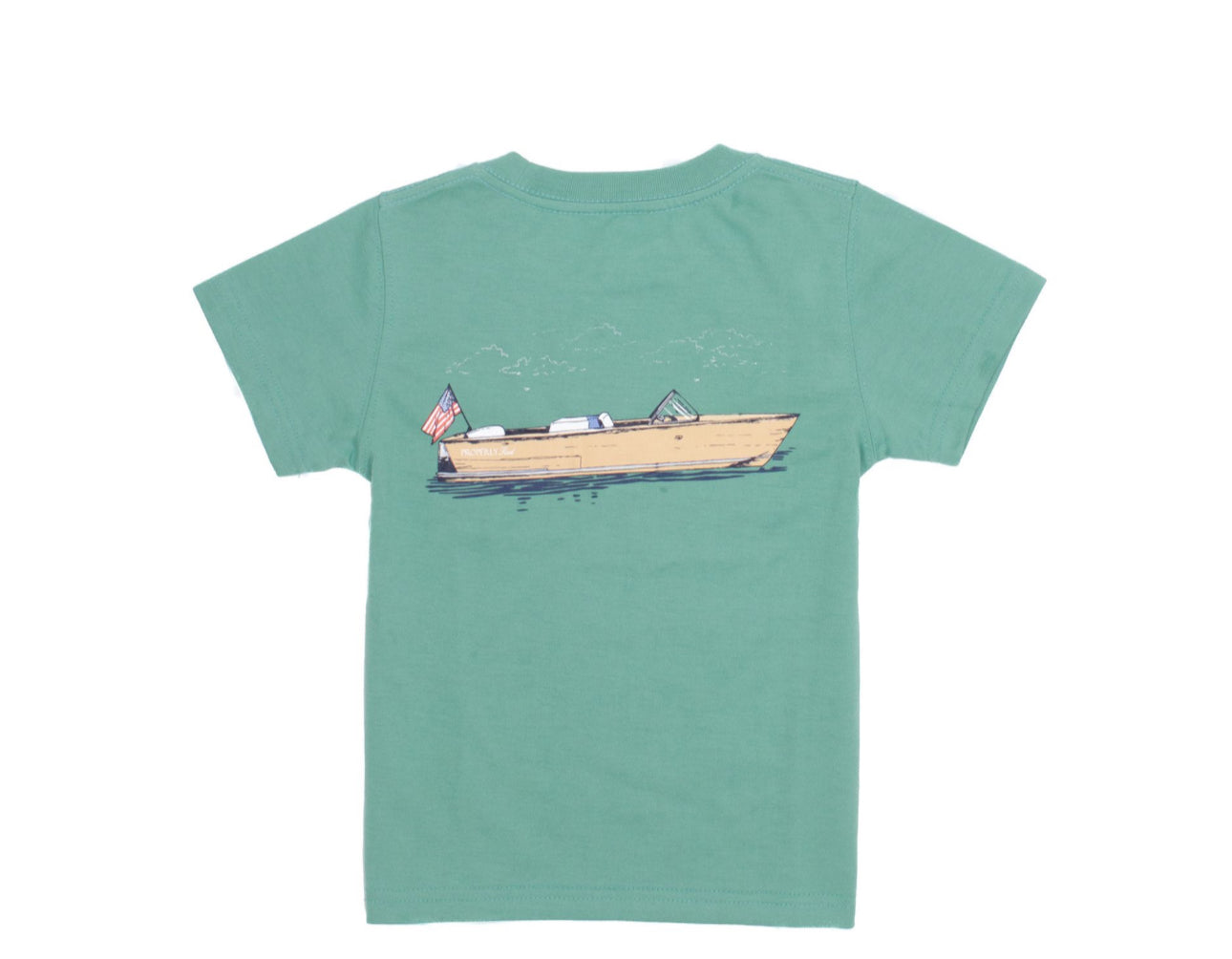 Boys Boating Tradition Short Sleeve Ivy