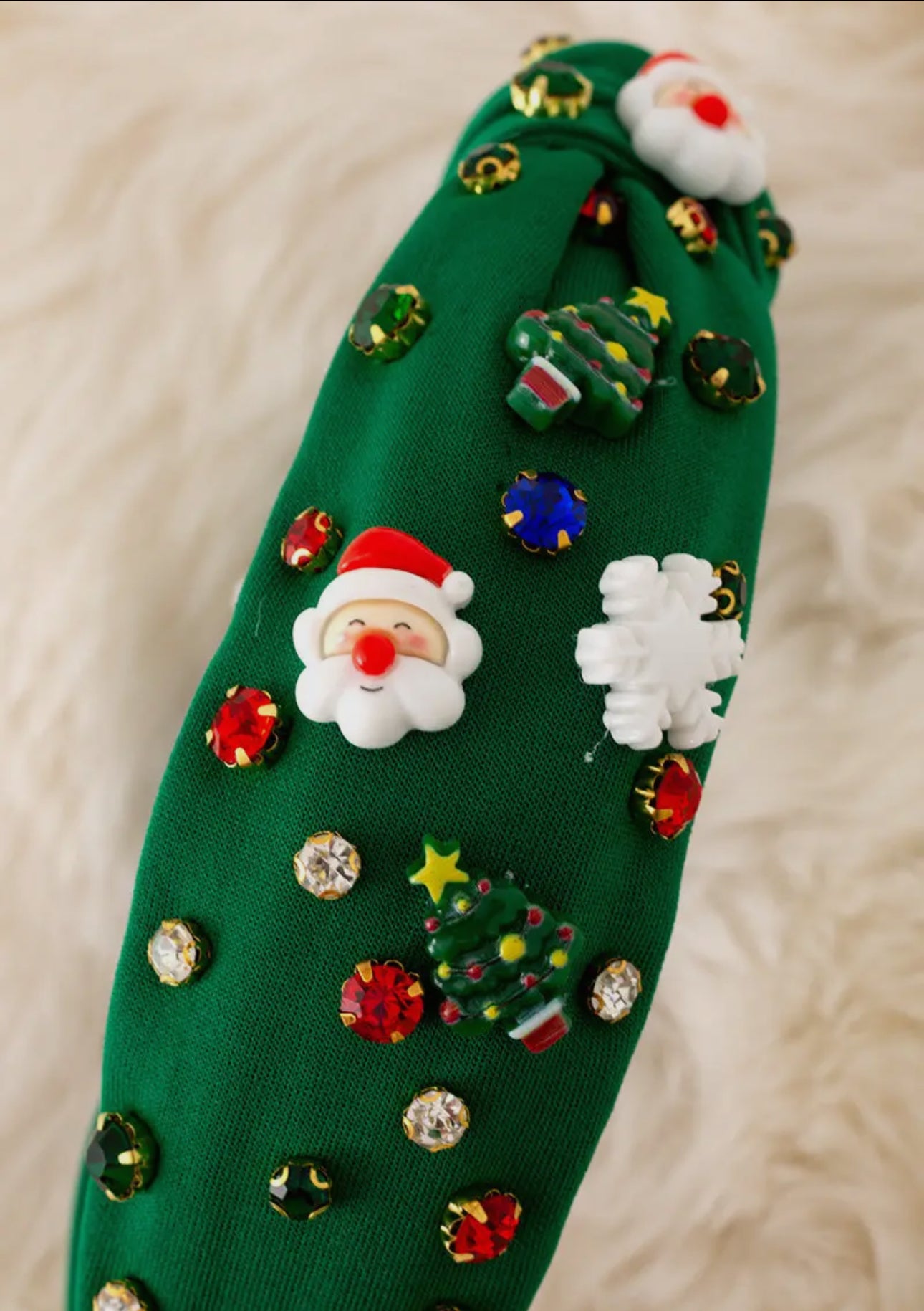 Green Fun Christmas Headband