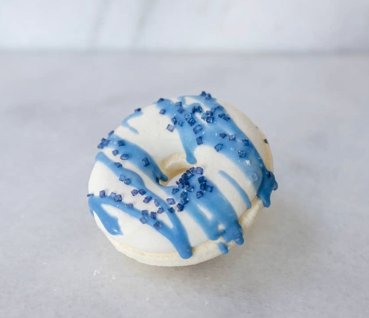 Mini Blueberry Donut Bath Bomb