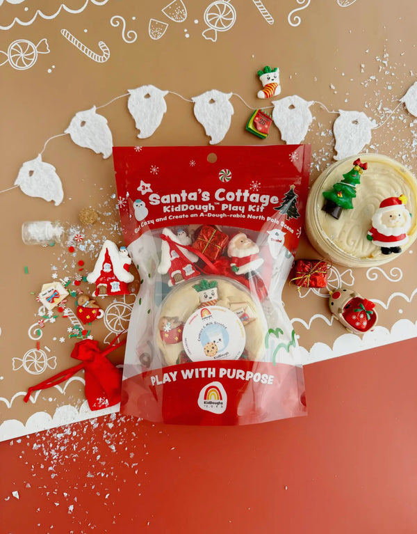 Santa's Cottage (Milk & Cookies)
Kiddough Play Kit