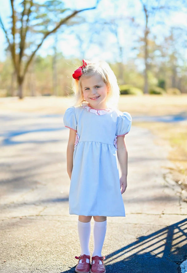 Tabitha Tab Dress Candy Cane