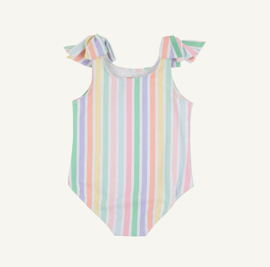 Edisto Beach Bathing Suit- South Hampton Stripe