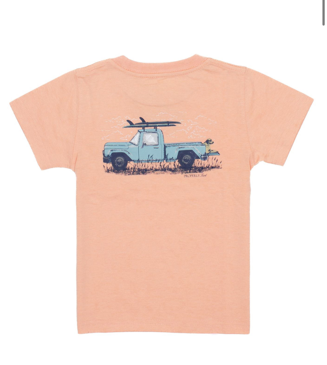 Boys Beach Bound Short Sleeve Melon