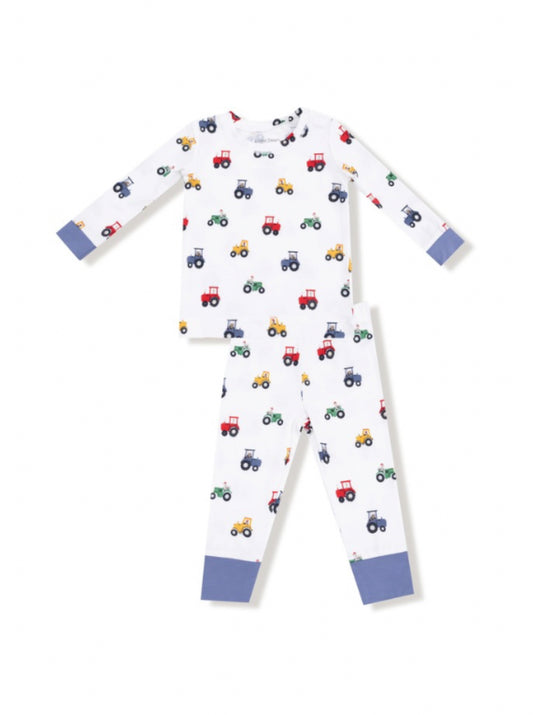 Mini Tractors Long Sleeve Loungewear Set