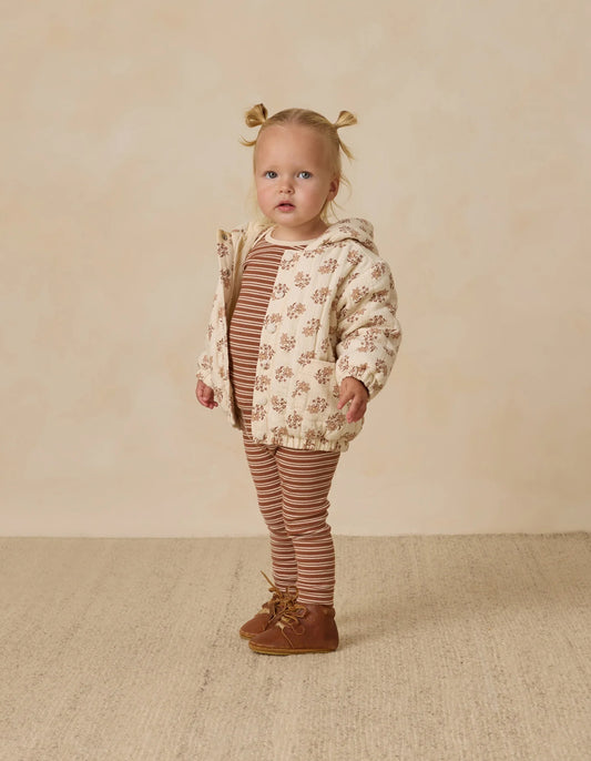 Hooded Woven Jacket Daylilly