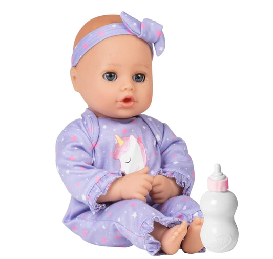 Adora PlayTime Unicorn Glitter Baby Doll, Doll Clothes & Accessories Set