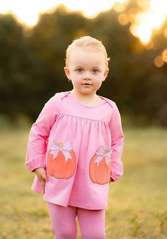 Tabby Tunic and Leggings Pumpkins