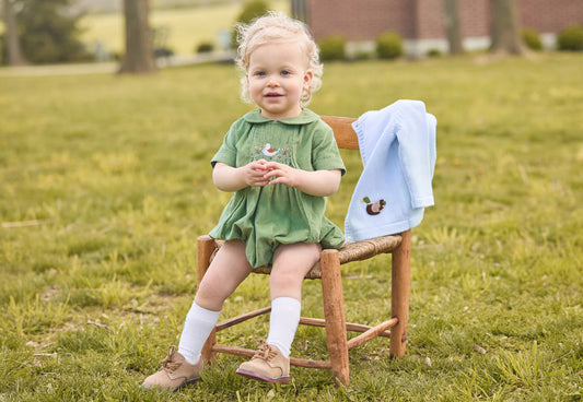 Chest Smocked Bubble Mallard