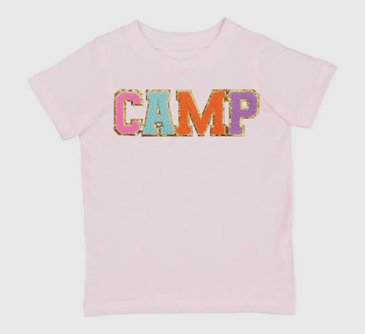 Camp Patch Short Sleeve Shirt Tee
