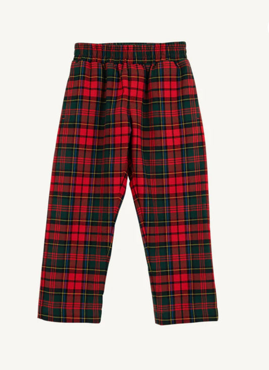 Sheffield Pants - Twill Paces Mill Plaid/Nantucket Navy