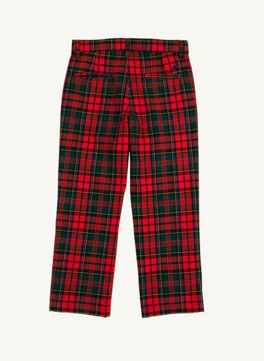Prep School Pants - Twill Paces Mill Plaid/Nantucket Navy