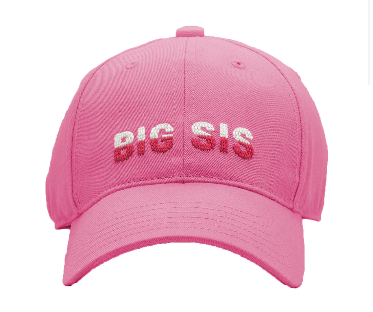 Big Sis on Hot Pink Baseball Hat