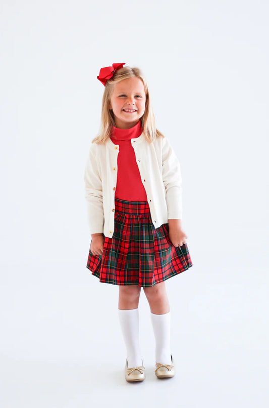 McPrimm Party Skirt - Twill Paces Mill Plaid