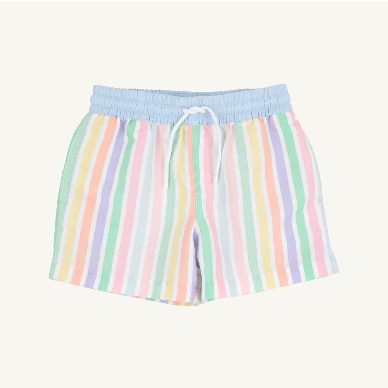 Tortola Swim Trunks-Southampton Stripe/Worth Ave White