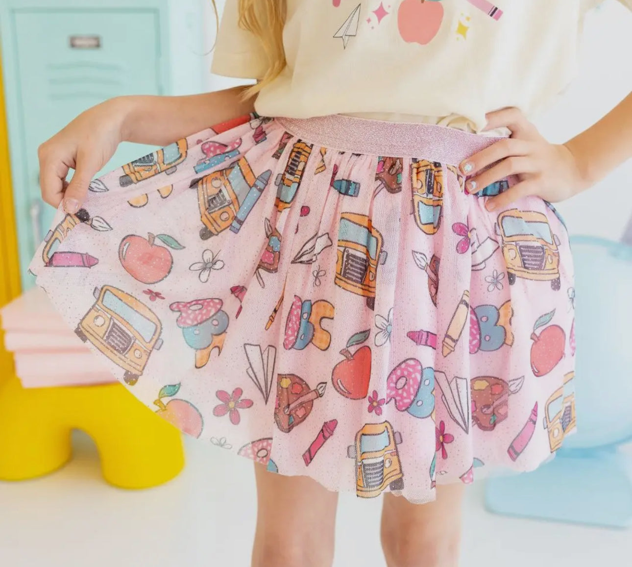 Back to School Tutu - Kids Dress Up Skirt