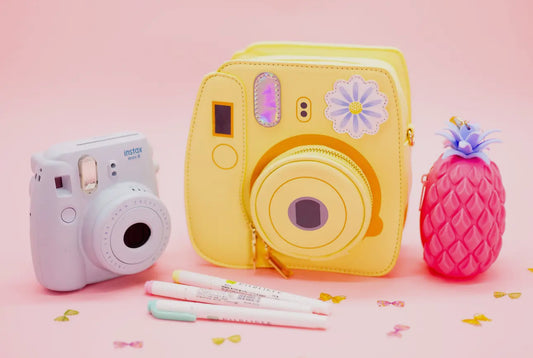Oh Snap Instant Camera Handbag  - Mellow Yellow