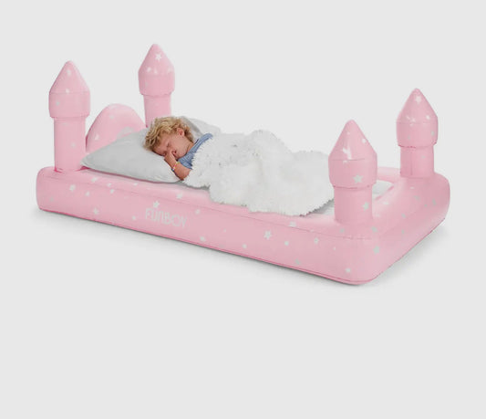 Pink Castle Sleepover Kids Air Mattress