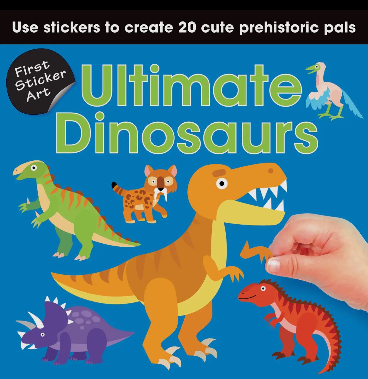 First Sticker Art: Ultimate Dinosaurs (Tp)